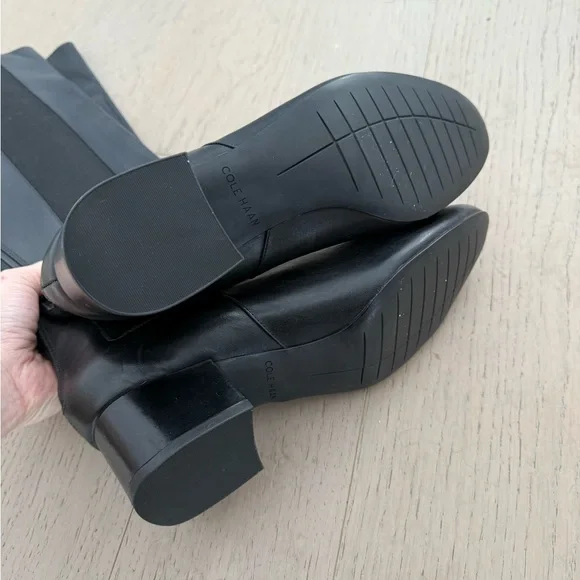 Cole Haan Avani Grand Knee High Stretch Boot in Black NWT - Picture 6 of 7